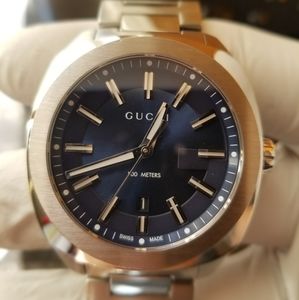 GUCCI MEN'S GG2570 SWISS STAINLESS STEEL WATCH 41m